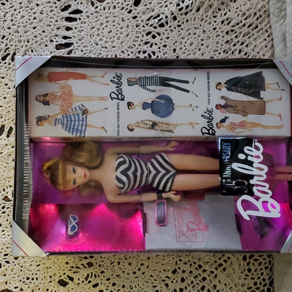 Mattel 35th Anniversary Barbie NIB - Picture 1 of 6
